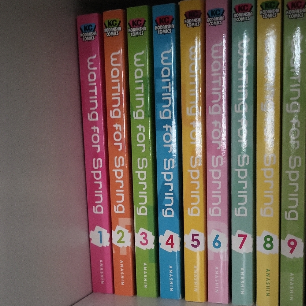 Waiting for Spring Manga Set Volumes 1-9